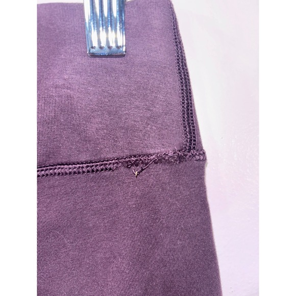 Pact Organic Cotton Leggings Women Sz M Purple Sustainable Yoga Pants Perfect - Picture 5 of 6